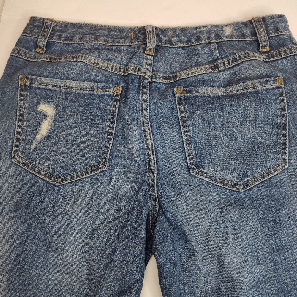 Free People Jeans Distressed with Holes Size 30 - Picture 5 of 8